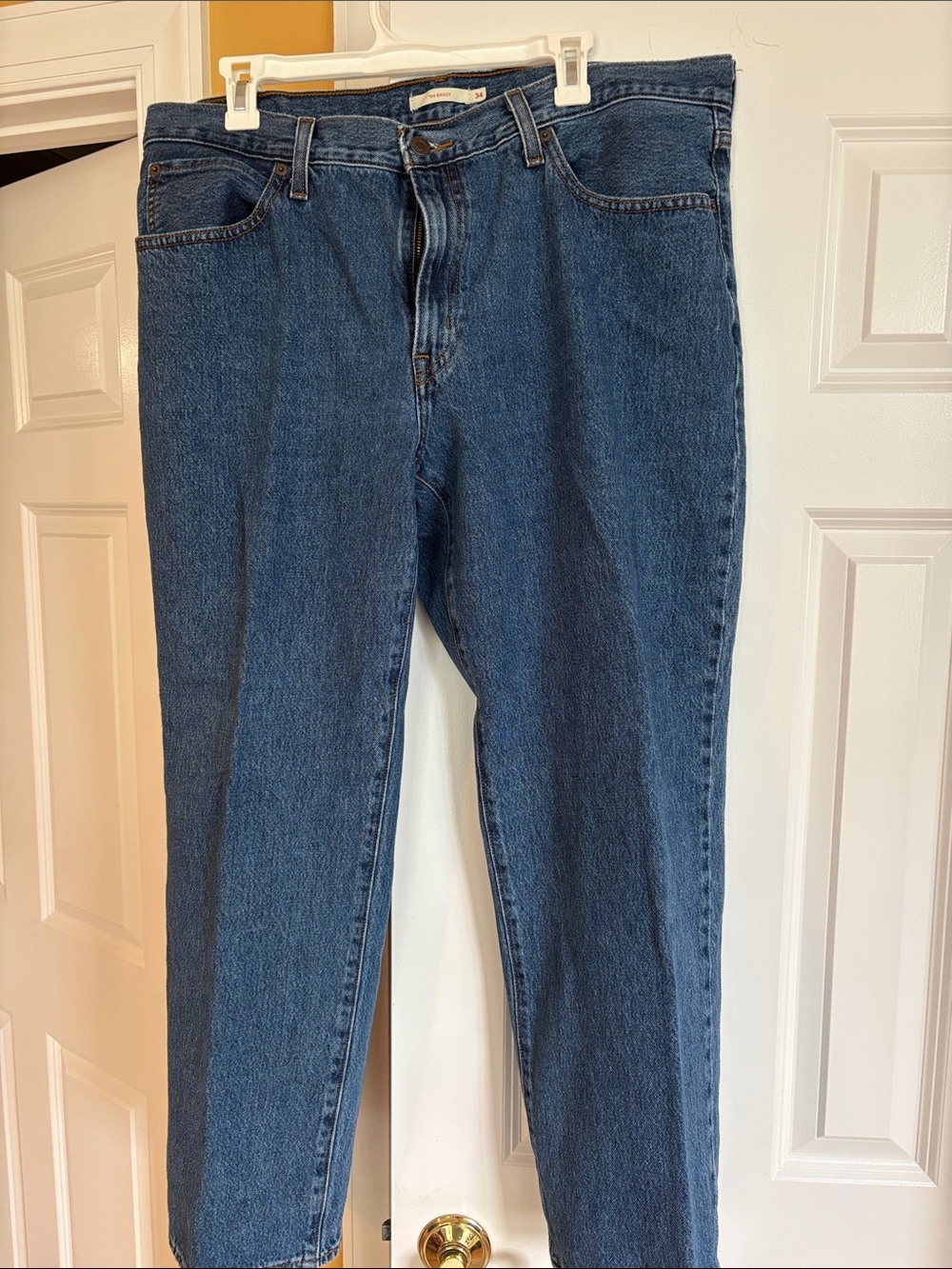 Levi's Dark Blue Straight Leg Jeans